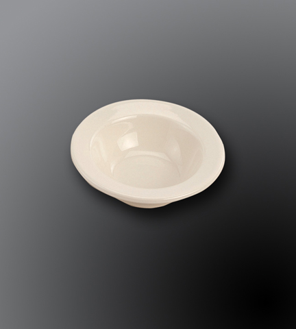 Narrow Rim Ceramic Dinnerware Dover White Fruit Bowl 4 Oz.